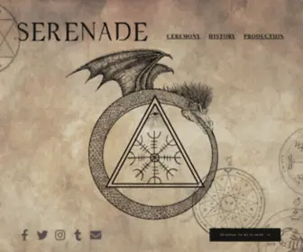 Serenadenyc.com(An original immersive musical experience) Screenshot