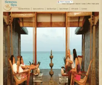 Serenaspa.com(Serena Spa) Screenshot