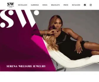 Serenawilliamsjewelry.com(Serena Williams Jewelry) Screenshot