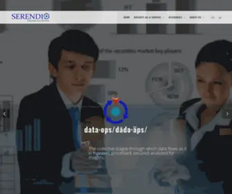 Serendio.com(Our DatasOps) Screenshot