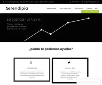 Serendipiaagency.com(Digital marketing Agency) Screenshot