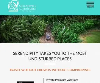 Serendipityadventures.com(Serendipity Adventures Costa Rica Vacations) Screenshot