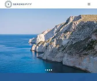Serendipitygreekvillas.com(Luxury Villas in Greece) Screenshot