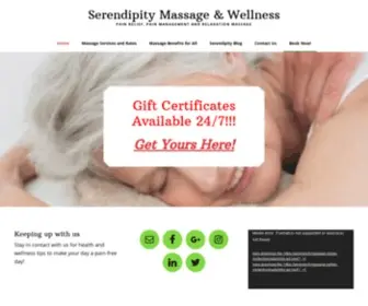 Serendipitymassage.net(PAIN RELIEF SPECIALIST) Screenshot