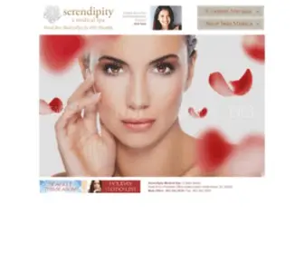 Serendipitymedspa.com(Leading Medical Spa in Hilton Head) Screenshot