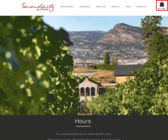 Serendipitywinery.com(Serendipity Winery) Screenshot