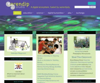 Serendipstudio.org(Serendip Studio's One World) Screenshot