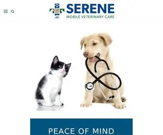 Serenevetcare.com(Serene Mobile Vet Care) Screenshot