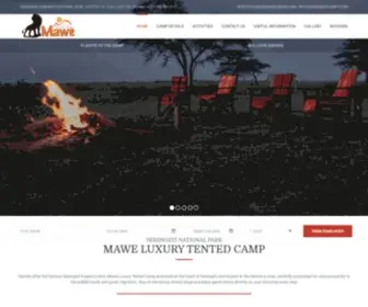 Serengeticamps.com(At the heart of Serengeti this semi permanent tented camp) Screenshot