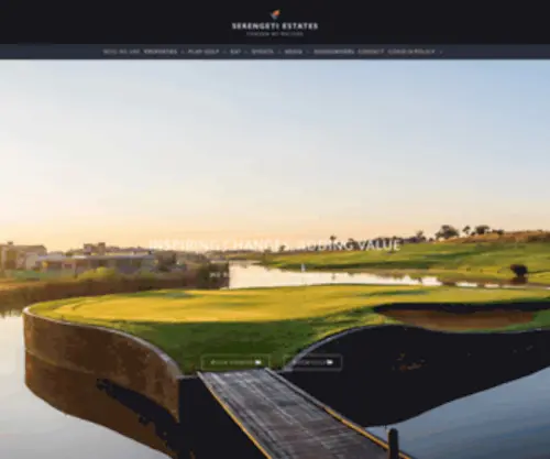 Serengeti.co.za(Serengeti Estates) Screenshot