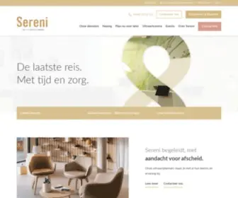 Sereni.be(Uw uitvaartplanner) Screenshot