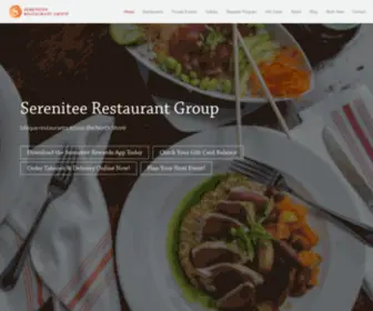 Sereniteerestaurants.com(Serenitee Restaurants) Screenshot