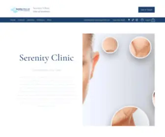 Serenity-Clinic.com(Aesthetics) Screenshot