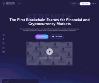 Serenity-Financial.io(Serenity financial project) Screenshot