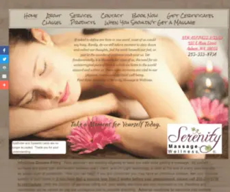 Serenity-Massage.com(Serenity Massage) Screenshot