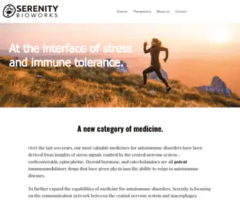 Serenitybioworks.com(Serenity Bioworks) Screenshot
