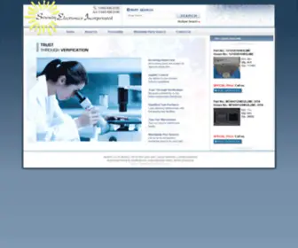 Serenityelectronics.com(Serenity Electronics Incorporated) Screenshot