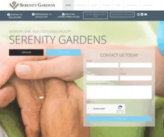 Serenitygardenspch.com(Serenity Gardens) Screenshot