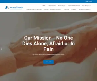 Serenityhospice.org(Serenityhospice) Screenshot