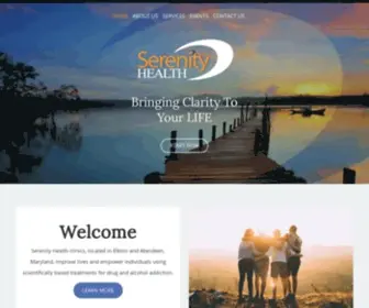 Serenityllc.net(Serenity Health) Screenshot