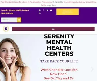 Serenitymentalhealthcenters.com(Serenity Mental Health Centers) Screenshot