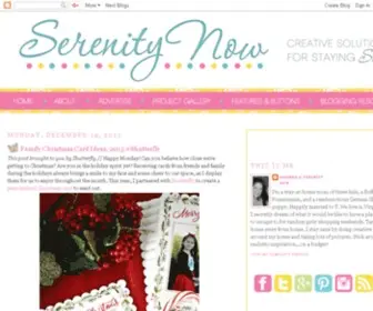 Serenitynowblog.com(Serenity Now) Screenshot