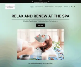 Serenityskincarestudio.com(Serenity Skin Care Studio Inc) Screenshot