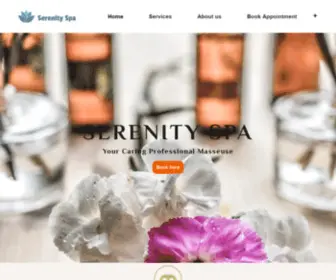 Serenityspamechanicsburg.com(Serenity Spa) Screenshot