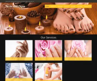 Serenityspanailsshreveport.com(Serenity Spa & Nails) Screenshot