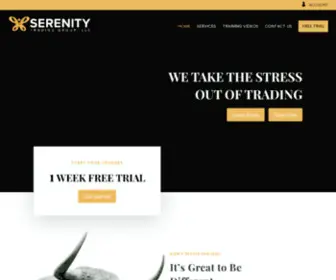 Serenitytradinggroup.com(Serenity Trading Group) Screenshot