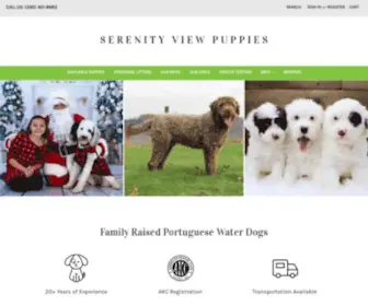 Serenityviewpuppies.com(Healthy, AKC Puppies) Screenshot