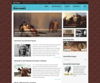 Serenti.org(Tarihe ve Siyasete Farkl) Screenshot
