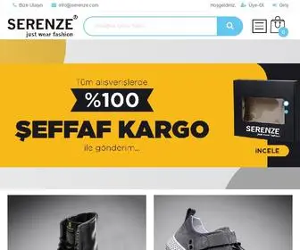 Serenze.com(Modelleri ve Markalar) Screenshot