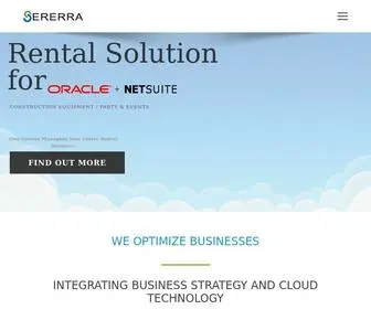 Sererra.com(NetSuite Solution Provider & NetSuite Consulting) Screenshot