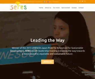 Seres.org(Seres) Screenshot