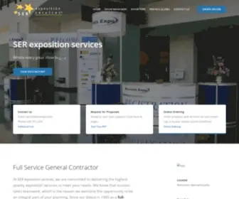 Serexpo.com(SER) Screenshot