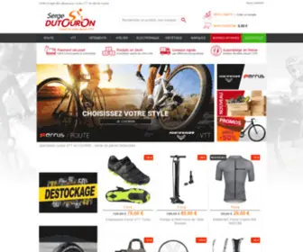 Sergedutouron.com(Vente Cycles VTT et course) Screenshot
