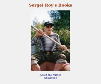 Sergeiroy.com(Sergei Roy's Books) Screenshot