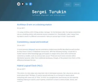 Sergeiturukin.com(Sergei Turukin) Screenshot