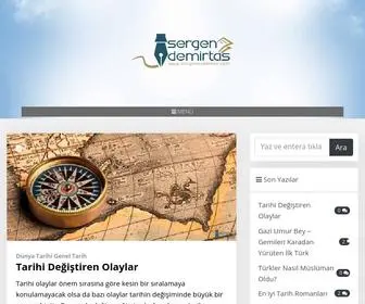 Sergendemirtas.com(Sergen Demirtaş) Screenshot