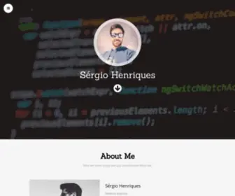 Sergiohenriques.com(Sérgio) Screenshot