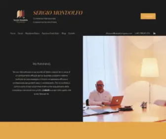 Sergiomondolfo.com(Sergio Mondolfo consulenza aziendale) Screenshot