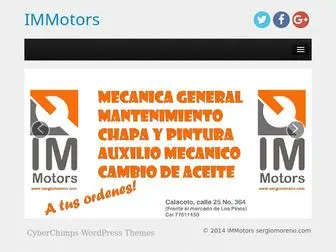 Sergiomoreno.com(IMMotors) Screenshot