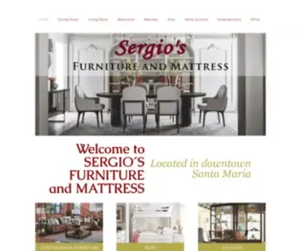 Sergiosfurniture.com(Mysite) Screenshot