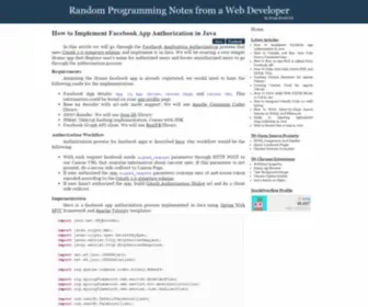 Sergiy.ca(Web Development and Programming Notes) Screenshot