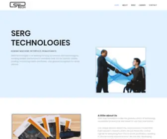 Sergtechnologies.com(SERG Technologies) Screenshot