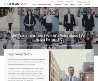 Serhantteam.com(The Serhant Team) Screenshot