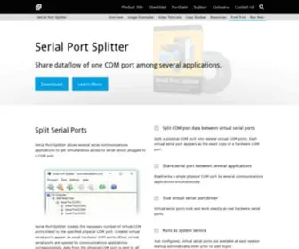Serial-Port-Splitter.com(Serial Port Splitter) Screenshot