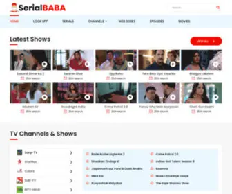 Serialbaba.co Screenshot