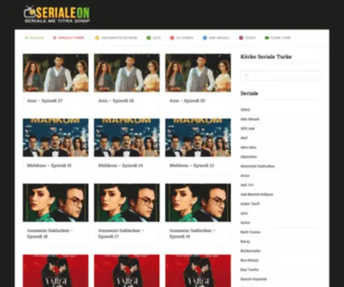 Serialeon.com(Seriale Turke Me Titra Shqip) Screenshot